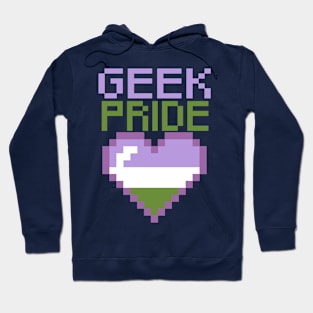 Geek Pride - GenderQueer Pride Hoodie